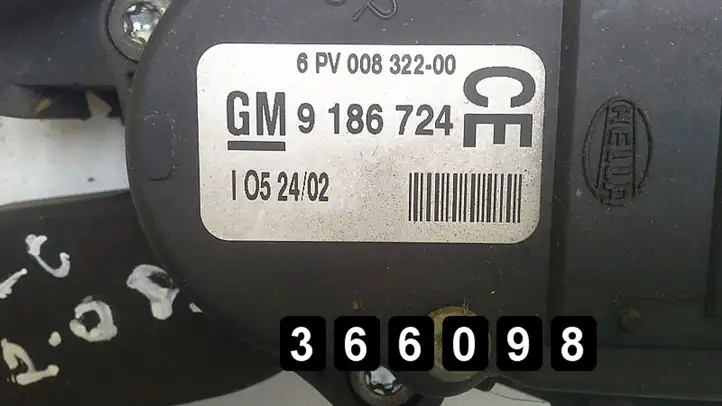 Opel Vectra C (2002 - 2005) 2000DT 9186724CE EUROPEN Педаль акселератора — фото 5