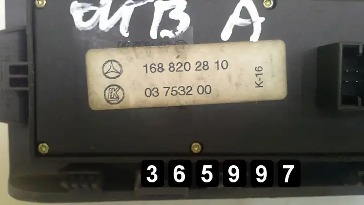 Mercedes-Benz A W168 (1997 - 2004) 1688202810 Другие включатели / ручки/ переключатели — фото 3