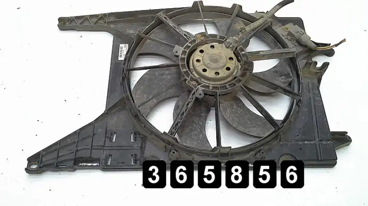 Renault Megane I (1995 - 2002) 1600 7700433728 Электровентилятор радиатора — фото 1