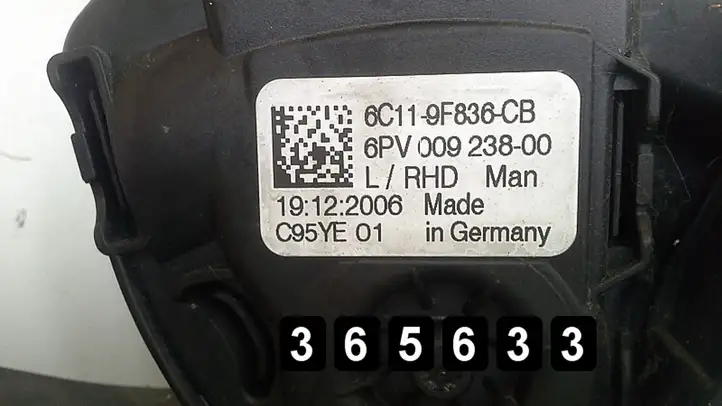 Ford Transit (2006 - 2013) 2200tdci 6c119f836cb uk Педаль акселератора — фото 6