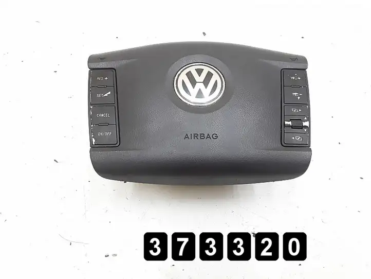 Volkswagen Touareg I (2002 - 2010) 7L6880201CP Подушка безопасности руля — фото 1