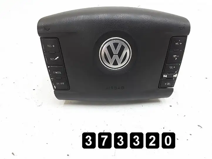 Volkswagen Touareg I (2002 - 2010) 7L6880201CP Подушка безопасности руля — фото 2