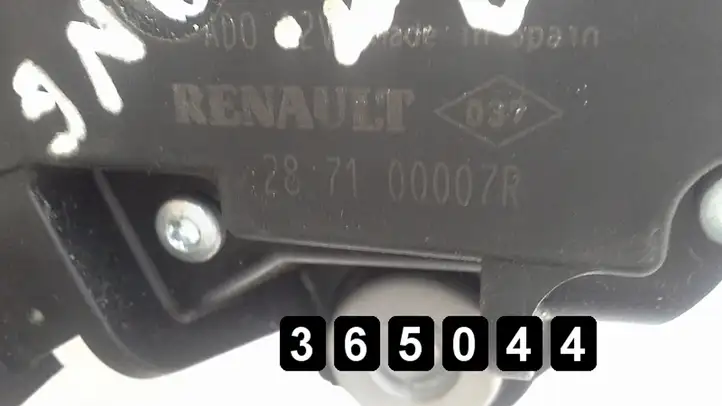 Renault Megane III (2009 - 2016) 0390201847 287100007R Двигатель стеклоочистителя заднего стекла — фото 5
