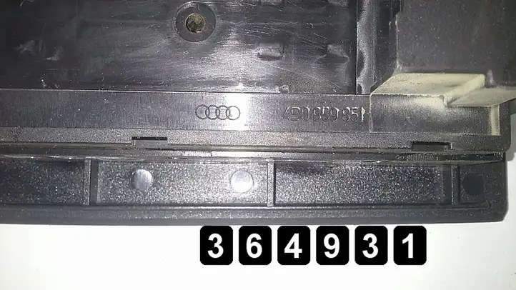 Audi A6 S6 C5 4B (1997 - 2001) 4b0959851 Другие включатели / ручки/ переключатели — фото 5