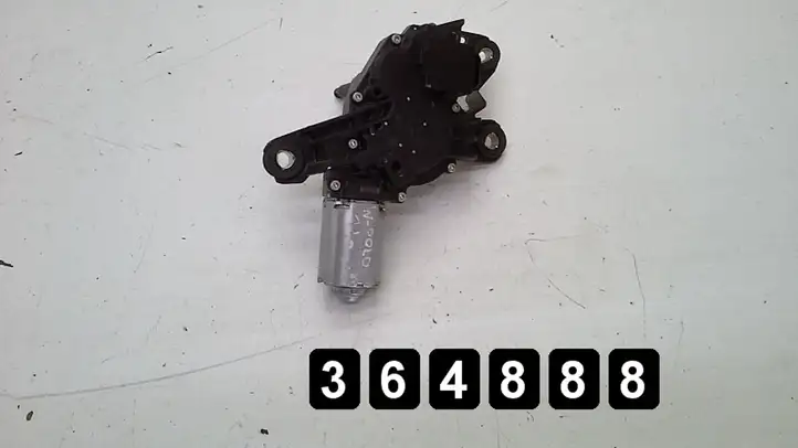 Volkswagen Polo V 6R (2009 - 2015) 5k6955711b 0390201216 Двигатель стеклоочистителя заднего стекла — фото 3