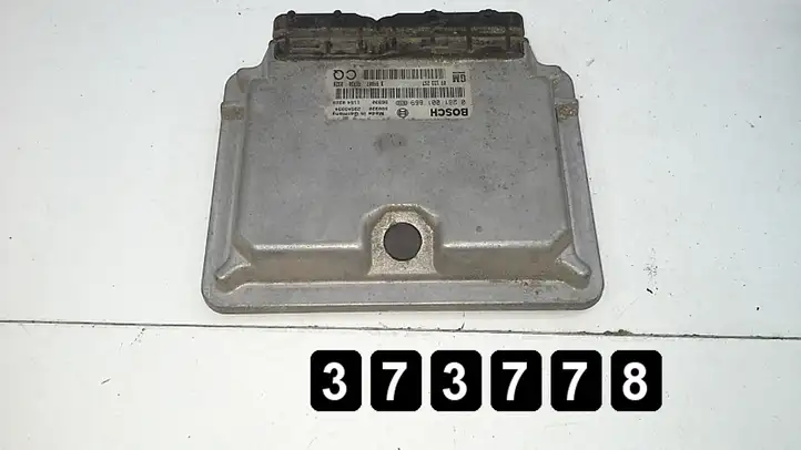 Opel Astra G (1998 - 2004) 2000dti091332670281001869 Блок управления двигателем (ЭБУ) — фото 1