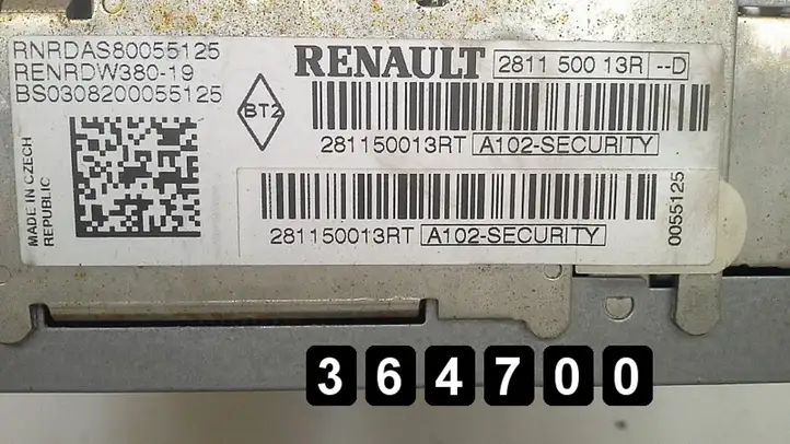 Renault Laguna III (2007 - 2015) 281150013r Магнитола / мультимедийная система — фото 7