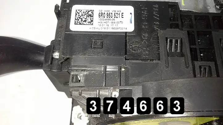 Seat Ibiza IV (6J,6P) (2008 - 2017) 6R0953521E Другие включатели / ручки/ переключатели — фото 6