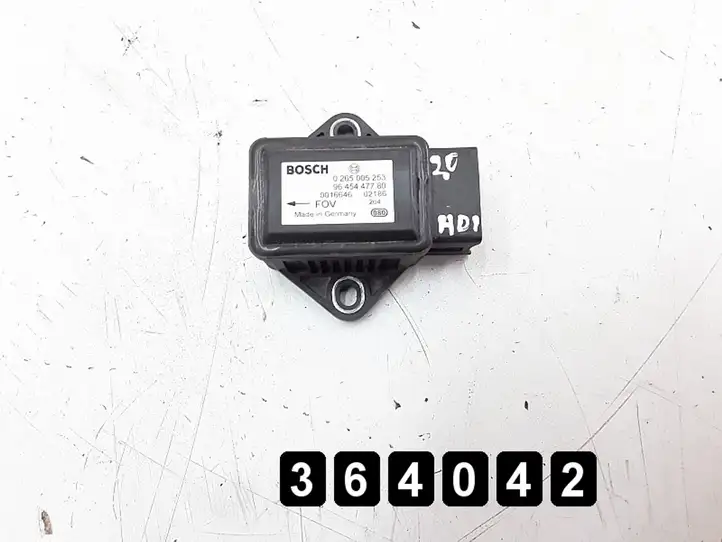 Peugeot 307 CC (2001 - 2005) 2000hdi 9645447780 0265005253 Блок управления двигателем (ЭБУ) — фото 1