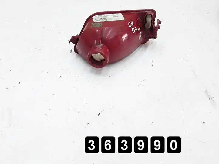 Citroen C4 (2004 - 2008) bamperyje atbulines eigos 9652464580 Задний фонарь в кузове — фото 5