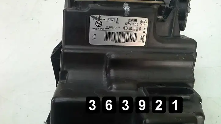 Volkswagen Polo V 6R (2009 - 2015) 6r2941015e 89501933 Передняя фара — фото 6