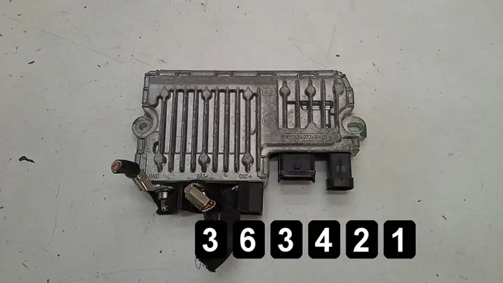 Peugeot 2008 I (2013 - 2019) start stop 9802096780 9679123280 9805721280 Блок управления двигателем (ЭБУ) — фото 1