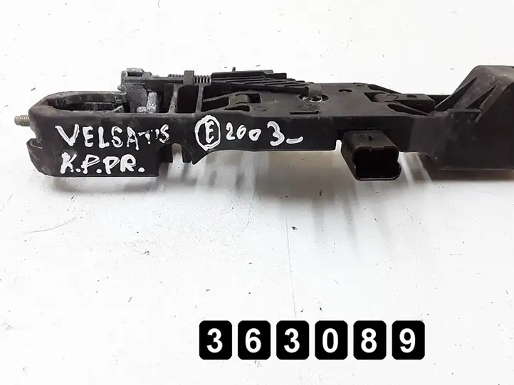 Renault Vel Satis (2002 - 2005) 8200008430 frame only Наружная ручка двери — фото 1