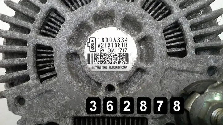 Mitsubishi ASX (2010 - 2016) 1800 sankabinis 1800a334 a2tx1081b Генератор — фото 5