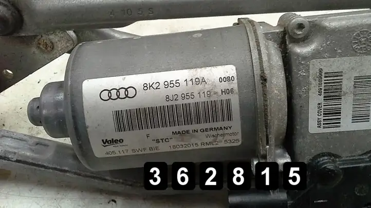 Audi A4 S4 B8 8K (2011 - 2015) 8j2955119 8k2955119a Двигатель стеклоочистителя заднего стекла — фото 2