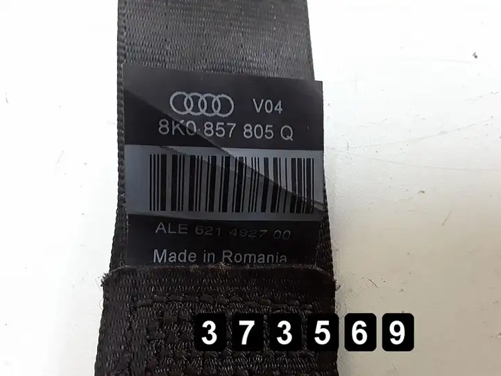 Audi A5 8T 8F (2011 - 2016) 8k0857805q Передний ремень безопасности — фото 5