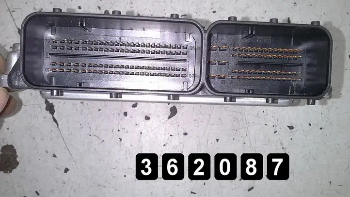 BMW 3 E90 E91 (2005 - 2012) 2000TD 0281013252 DDE7801710 UK Блок управления двигателем (ЭБУ) — фото 12