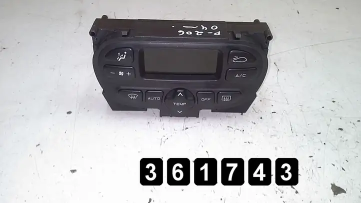 Peugeot 206 (1998 - 2012) 96430550XT B111501 9140010483 Блок управления климат-контролем — фото 2