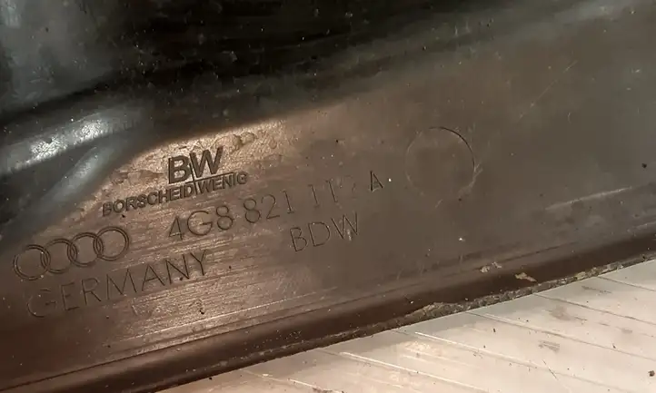 Audi A7 S7 4G (2010 - 2014) 4G8821112A Накладка крыла — фото 2