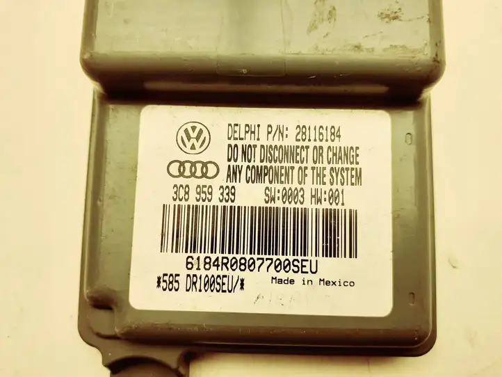 Volkswagen PASSAT CC (2008 - 2012) 28116184 Прочие блоки управления — фото 4