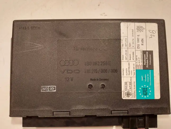 Audi A6 S6 C5 4B (2001 - 2004) 4B0962258E Модуль комфорта — фото 1