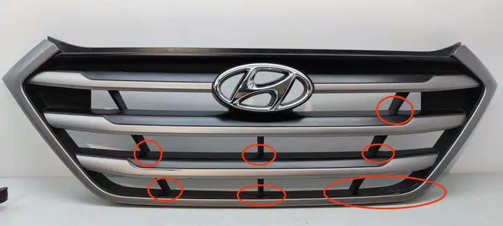 Hyundai Tucson TL (2015 - ) 86351D7000 Передняя решетка — фото 1