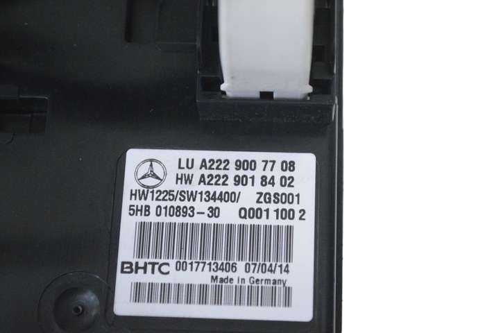 Mercedes-Benz S W222 (2013 - )  A2229007708 Другие приборы