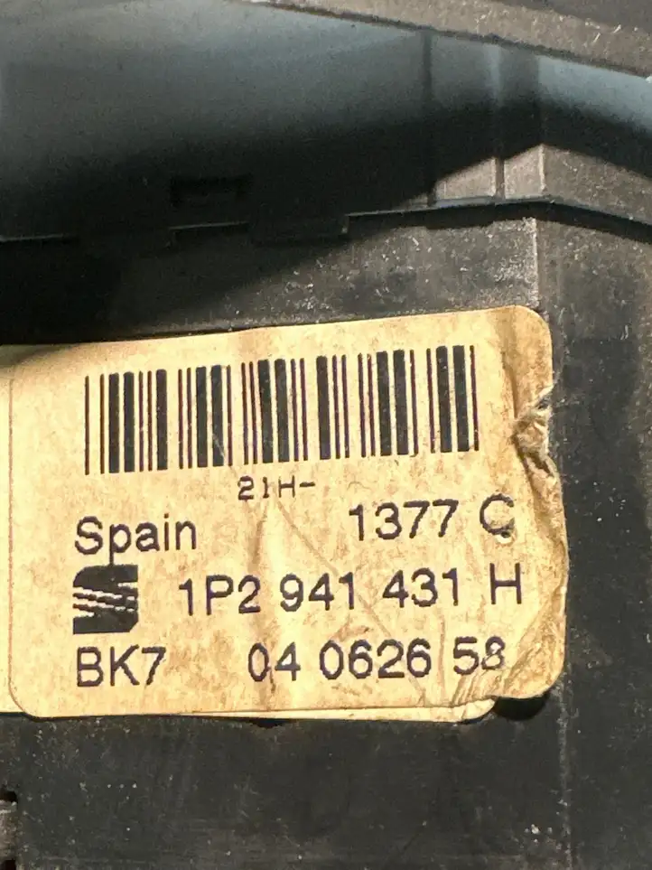 Seat Leon (1P) (2005 - 2012) 1P2941431H Включатель фонарей — фото 2
