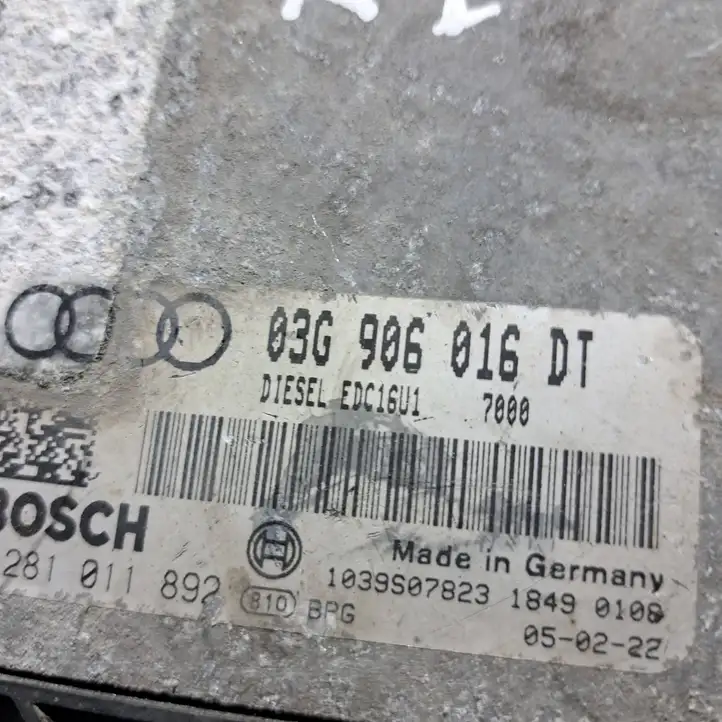 Audi A3/S3 8L (2000 - 2003) 03G906016DT Блок управления двигателем (ЭБУ) — фото 2