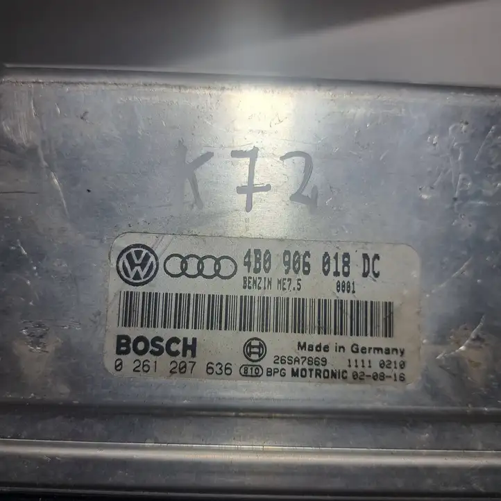 Audi A6 S6 C5 4B (2001 - 2004) 4B0906018DC Блок управления двигателем (ЭБУ) — фото 2