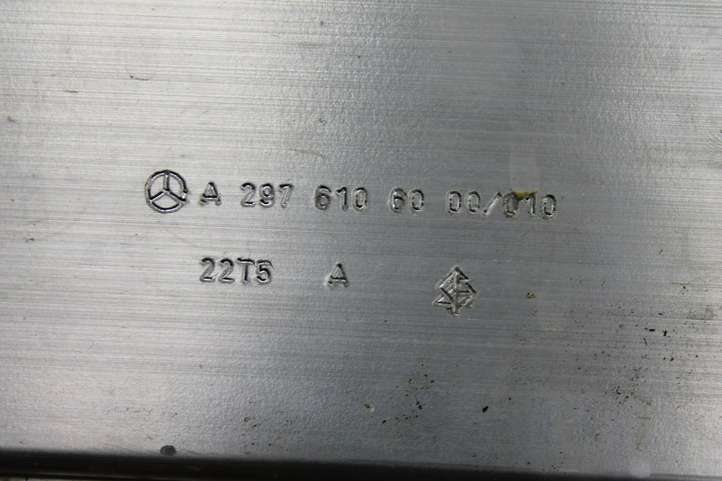 Mercedes-Benz EQS V297 (2021 - )  A2976106000  Усилитель заднего бампера (балка)
