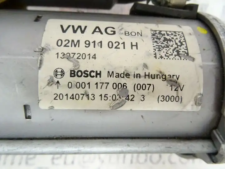 Volkswagen Golf VII (2013 - 2019) 02M911021H Стартер — фото 4