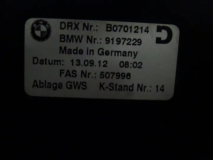 BMW 6 F06 Gran coupe (2012 - 2018) 9197229 Пепельница — фото 4