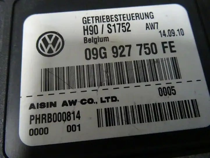 Volkswagen Tiguan (2007 - 2011) 09G927750FE Блок управления АКПП — фото 3