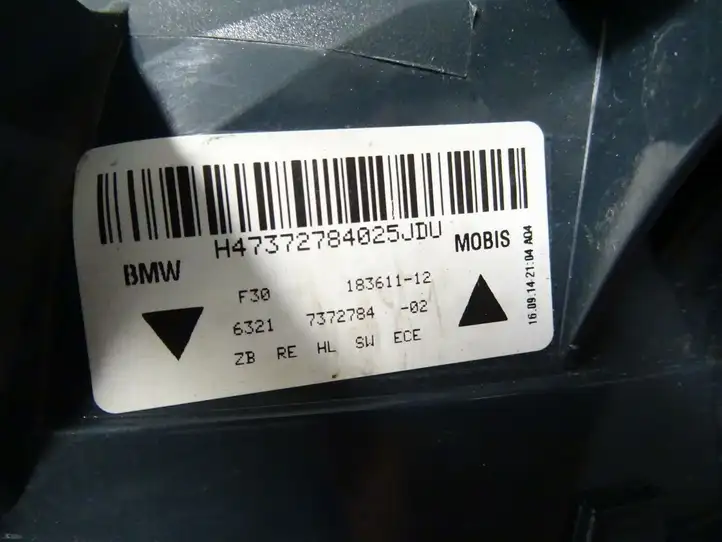 BMW 3 F30 F35 F31 (2012 - 2018) 7372784 Задний фонарь в кузове — фото 4