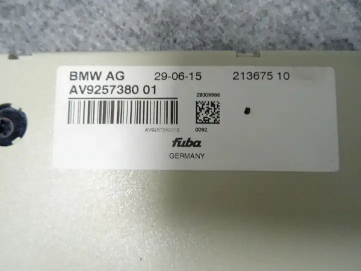 BMW 6 F12 F13 (2010 - 2018) 9257380 Усилитель антенны — фото 7