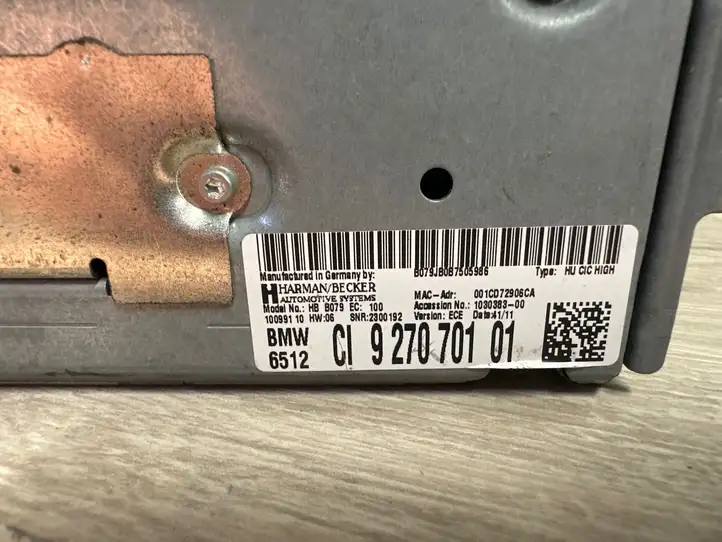 BMW 3 F30 F35 F31 (2012 - 2018) Магнитола / мультимедийная система — фото 4