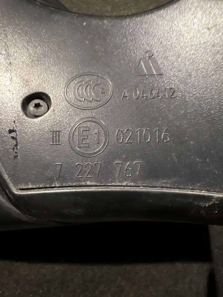 BMW 6 F12 F13 (2010 - 2018) 7227767 Боковое зеркало с электроприводом — фото 2