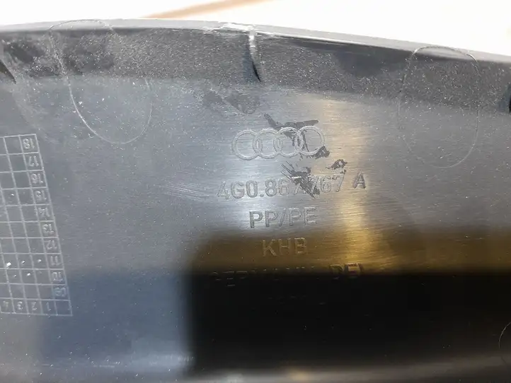 Audi A6 C7 (2014 - 2018) 4G0867767A Нижняя боковая отделка заднего сиденья — фото 4