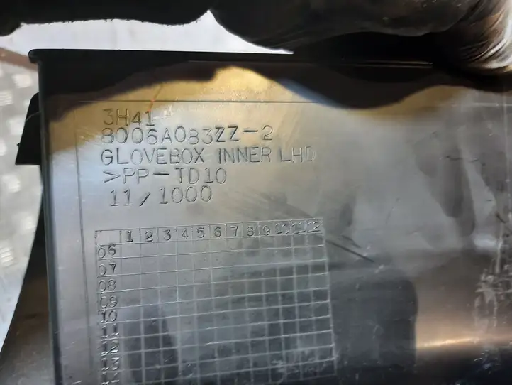 Mitsubishi Lancer Evolution (2008 - 2017) 8006A083ZZ Бардачок в сборе — фото 2
