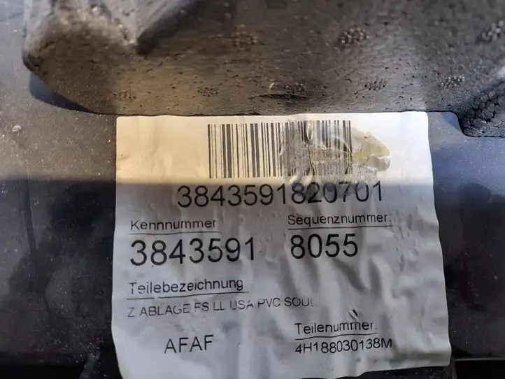 Audi A8 S8 D4 4H (2010 - 2014) 4H188030138M Нижняя отделка панели приборов — фото 3