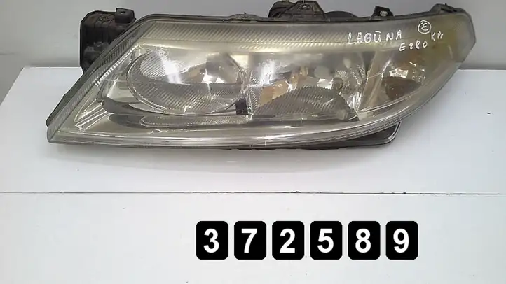 Renault Laguna II (2001 - 2005) 8200002845 89004687 Передняя фара — фото 1