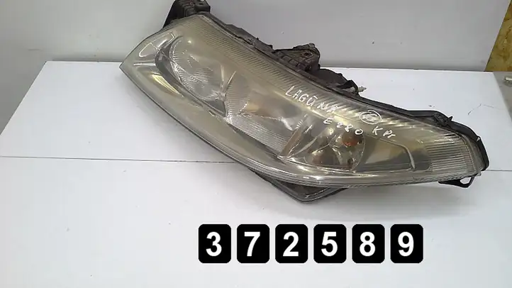 Renault Laguna II (2001 - 2005) 8200002845 89004687 Передняя фара — фото 3