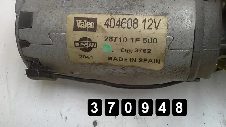 Nissan Micra (1999 - 2002) 404608 287101F500 Двигатель стеклоочистителя заднего стекла — фото 5