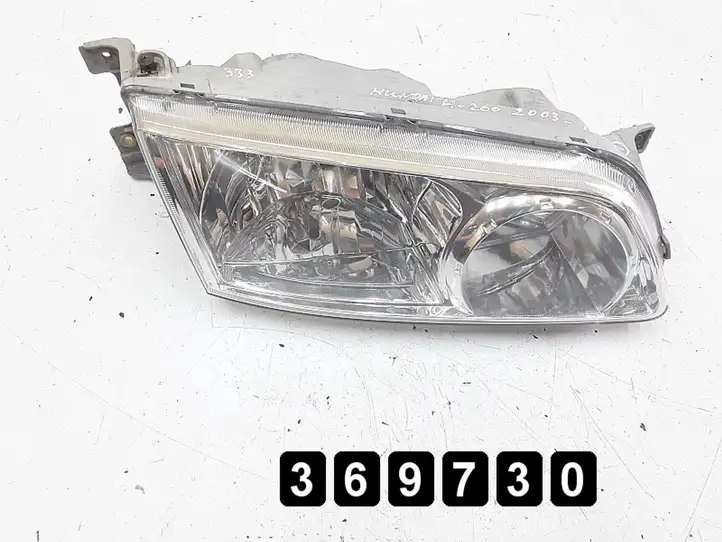 Hyundai H-1, Starex, Satellite (1997 - 2003) # samlip 1010899 Передняя фара — фото 1