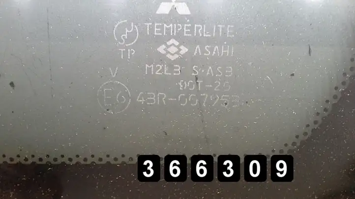 Mitsubishi Lancer (2003 - 2007) 43r-007953 Заднее боковое стекло — фото 3