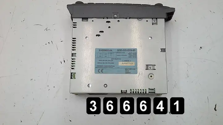Honda Civic (2001 - 2005) 39101s5sg510m1 Магнитола / мультимедийная система — фото 3