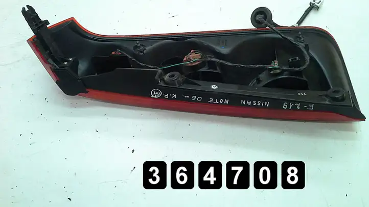 Nissan Note (E11) (2006 - 2014) 22016752 Задний фонарь в кузове — фото 4