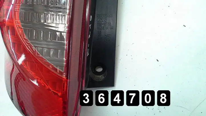 Nissan Note (E11) (2006 - 2014) 22016752 Задний фонарь в кузове — фото 6