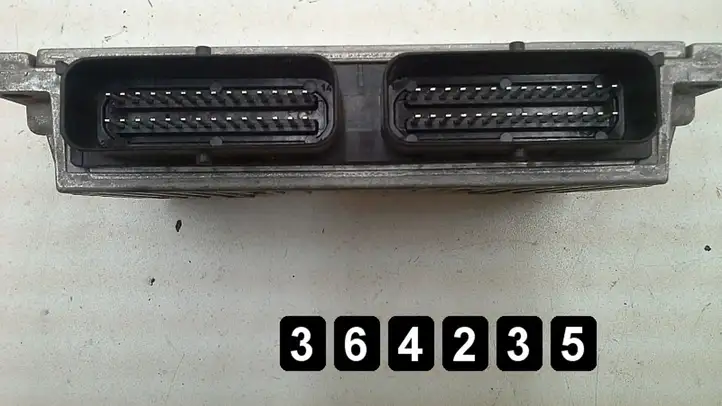 Citroen C5 (2004 - 2008) 2000b 9654232880 s118025601c Блок управления двигателем (ЭБУ) — фото 3